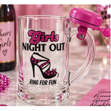 Beer Mug with Bell - Girls Night Out